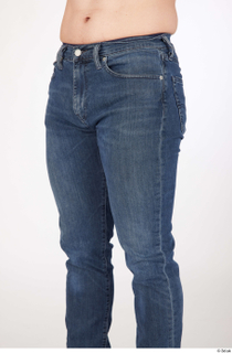 Serban blue jeans casual dressed thigh 0002.jpg